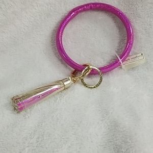 Simply Southern Bangle Key Ring in Pink